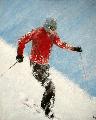 Skier by Joyce Frederick